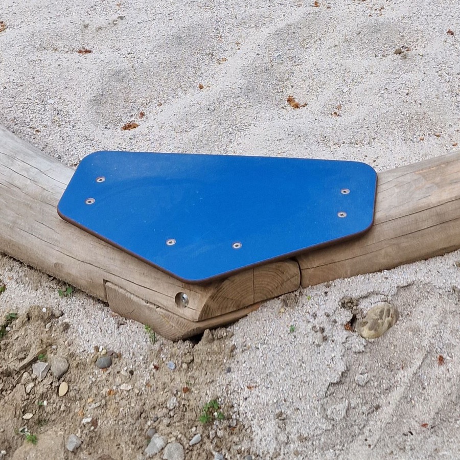 Eckplatte für Sandkasten 6-eckig -