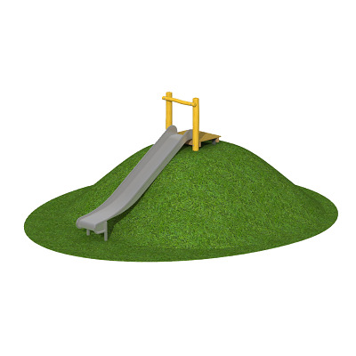 Eco-Play Hangrutsche mit Podest