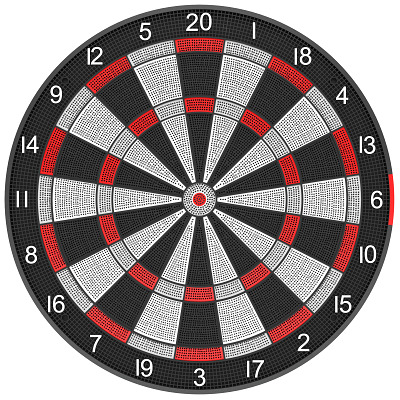 Kings Dart Smart-Dartboard „A1“