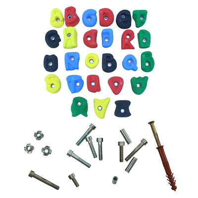 Klettergriff-Set „ABC“