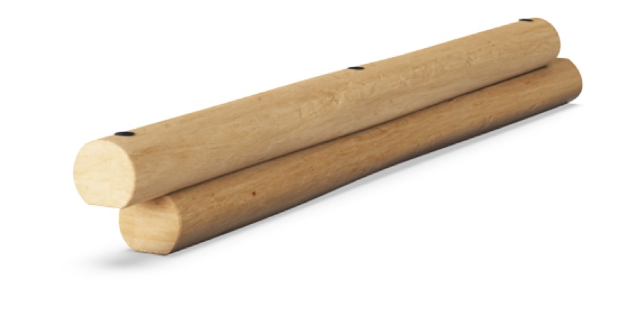 Sandkasten-Element, 2 m, Ø 14-16 cm NRO501