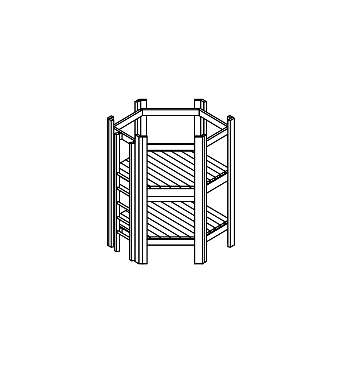 Sechseckhütte