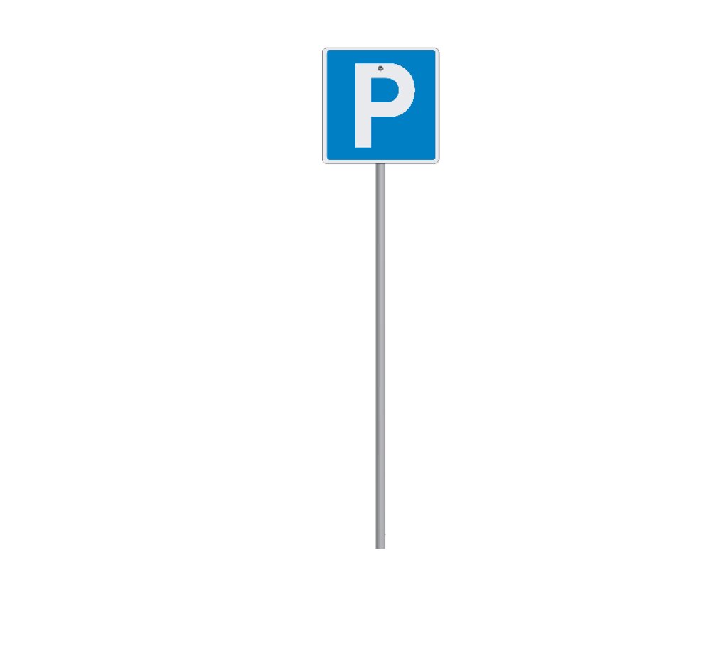 Parkieren - Verkehrsschild
