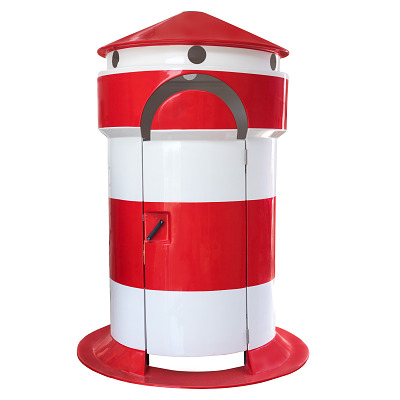 Umkleidekabine „Leuchtturm“