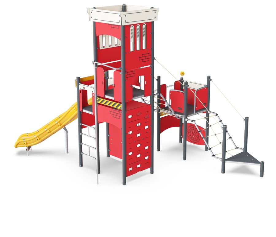 Feuerwache mit Schlauchturm PCM52221
