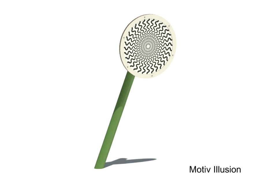 Rotierende Optikscheibe 18101, Motiv Illusion