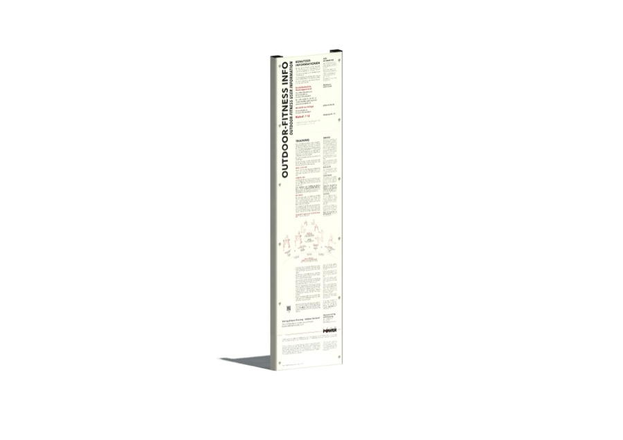 SPGM POWER® Fitness Info-Stele