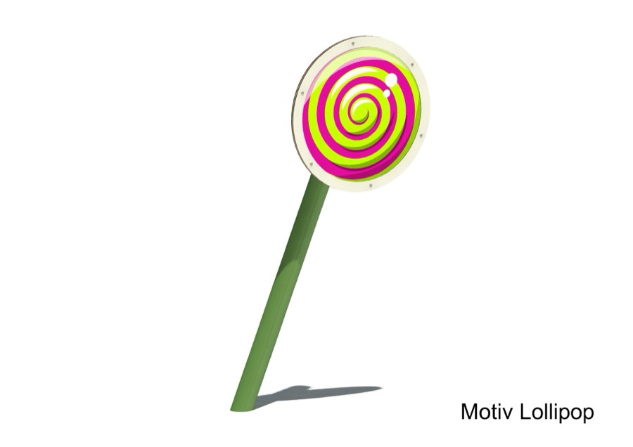 Rotierende Optikscheibe 18101, Motiv Lollipop