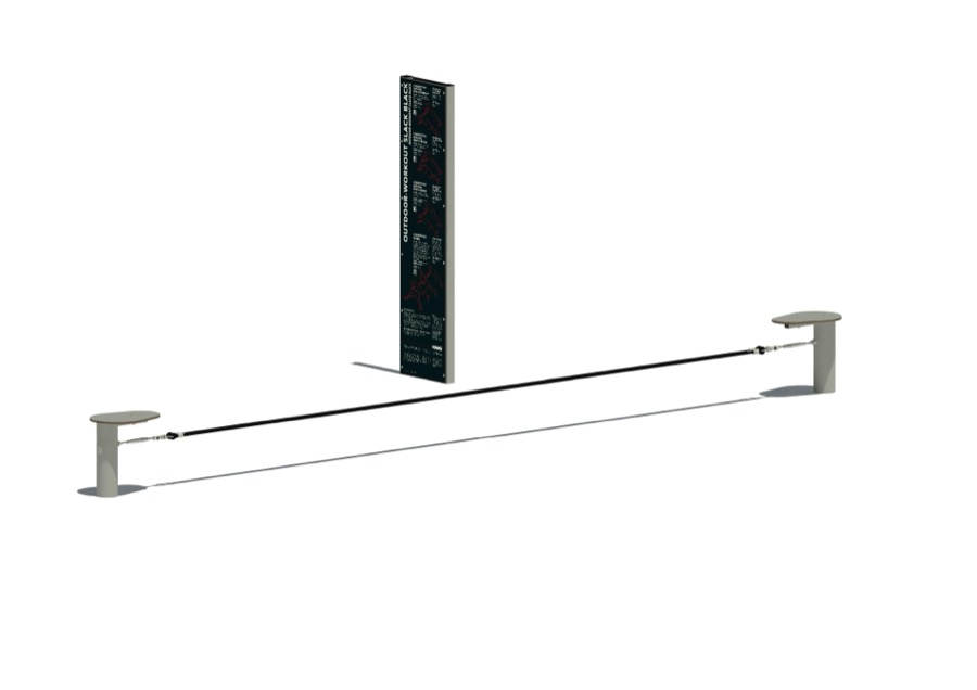 SPGM POWER® Workout Slack Black