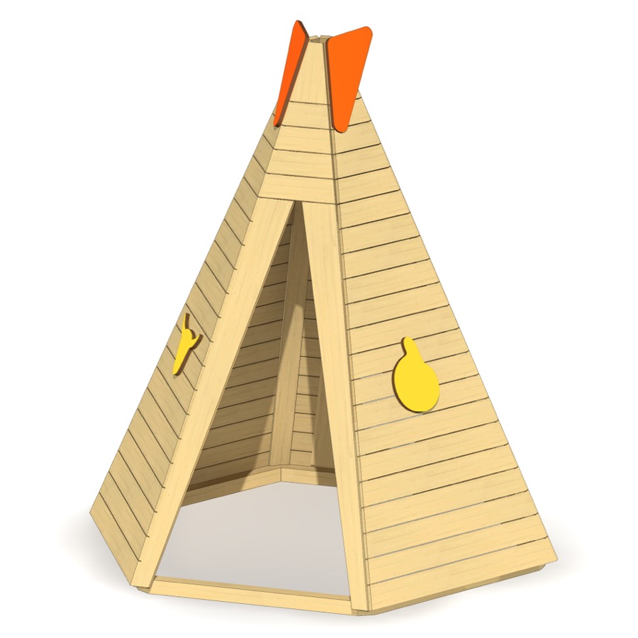 Tipi Sioux groß