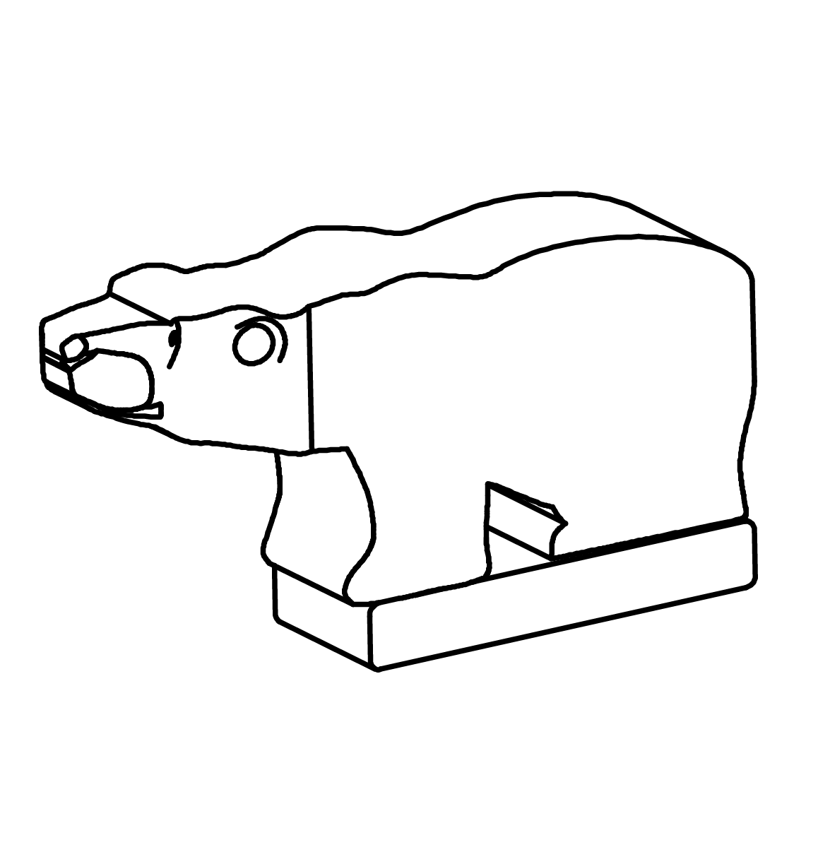Eisbärin
