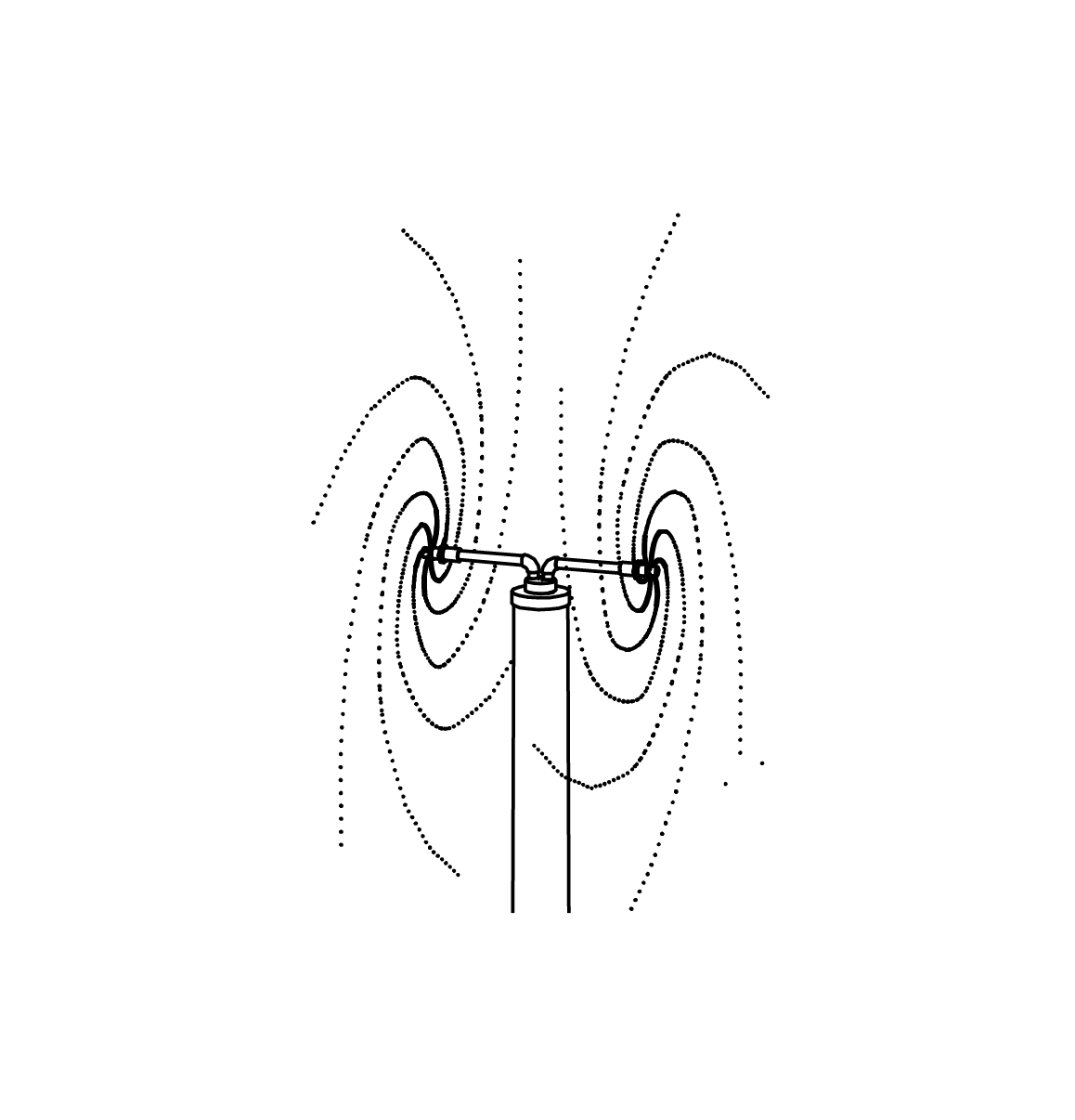 Sternrotor vertikal