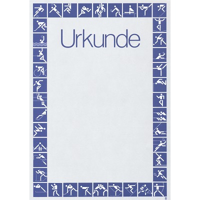 Urkunde „Sport“