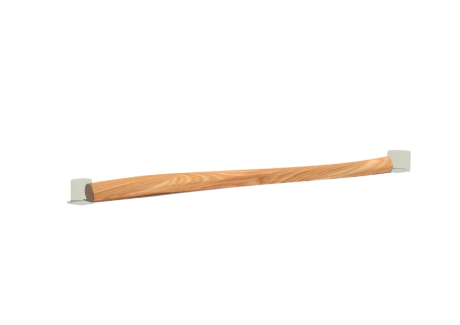 Randeinfassung 0792-3, 300 cm, Robinie