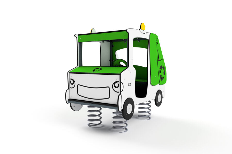 3708S Recyclingwagen auf Federn