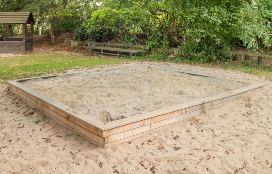 Sandkasten 3-lagig, 4x4m