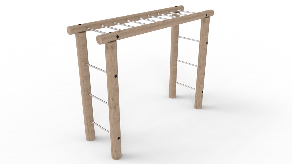 Schaukelgestell mit Hangelstrecke