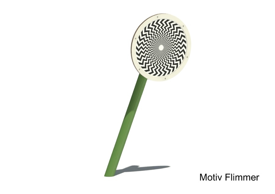 Rotierende Optikscheibe 18101, Motiv Flimmer