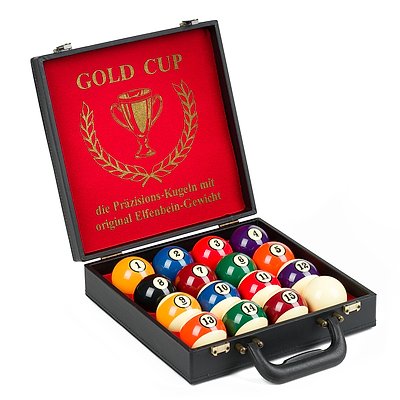 Stradivari Billardkugeln „Gold Cup Turnier“