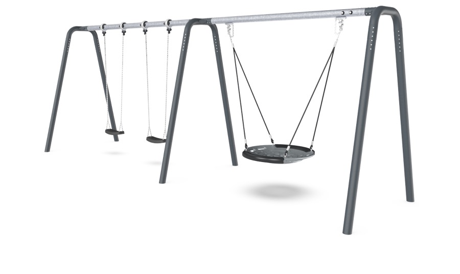 Höhe: 2,5 m, Schalennest Ø 100 cm, Anti-Überschlag KSW92010