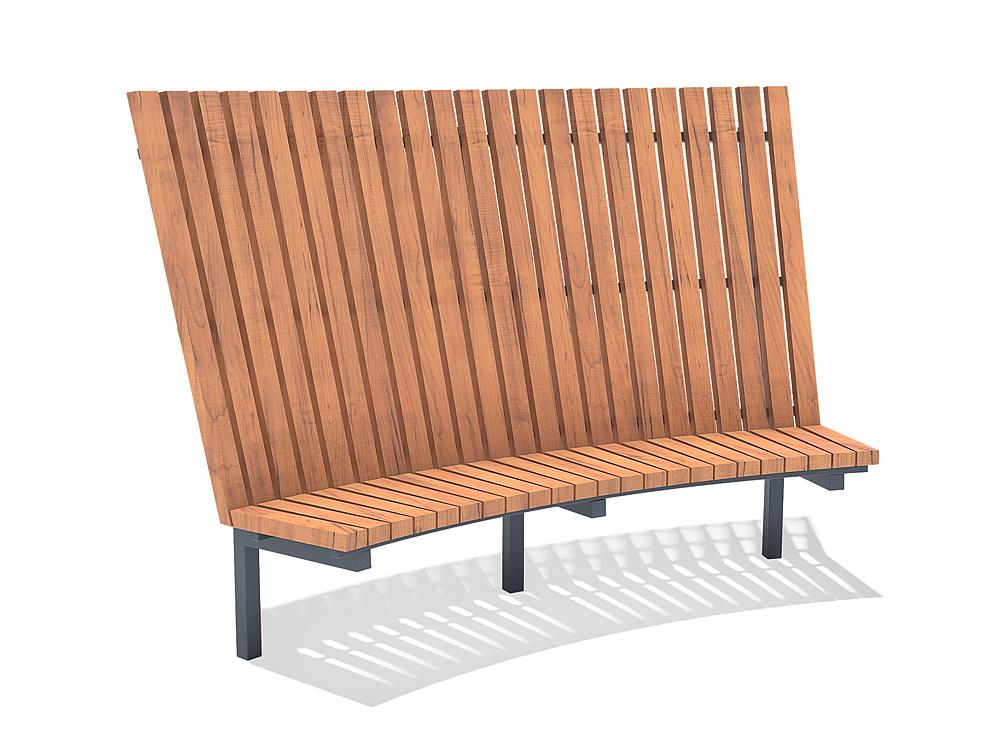 Bank mit Lehne Dahlia