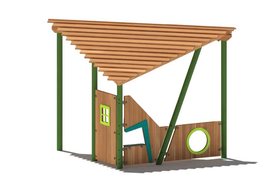 Halbes Spielhaus Frido 18204