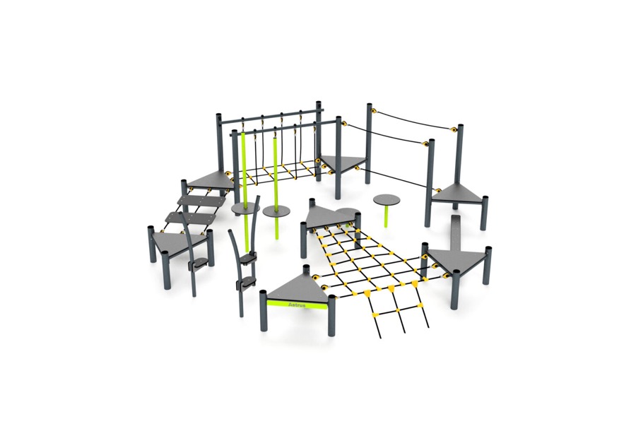 3642S Fitness- und Geschicklichkeitspfad