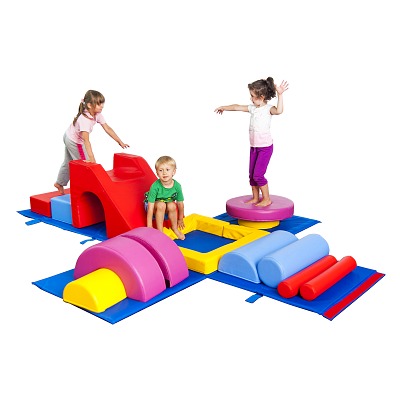 Schaumstoffbausteine-Set „Gymnastik-Box“