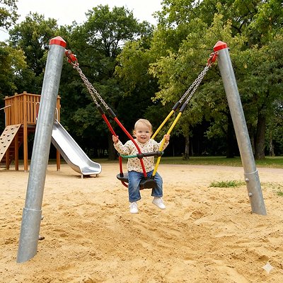 Huck Seilspielgeräte Einzelschaukel „Mini-M“