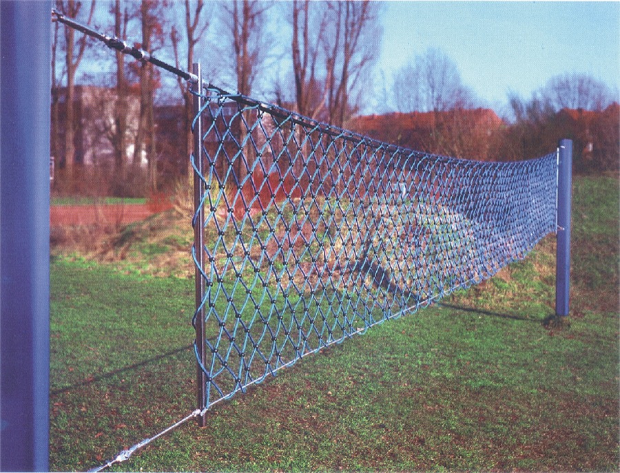 Volleyball-Anlage mit Herkulesnetz