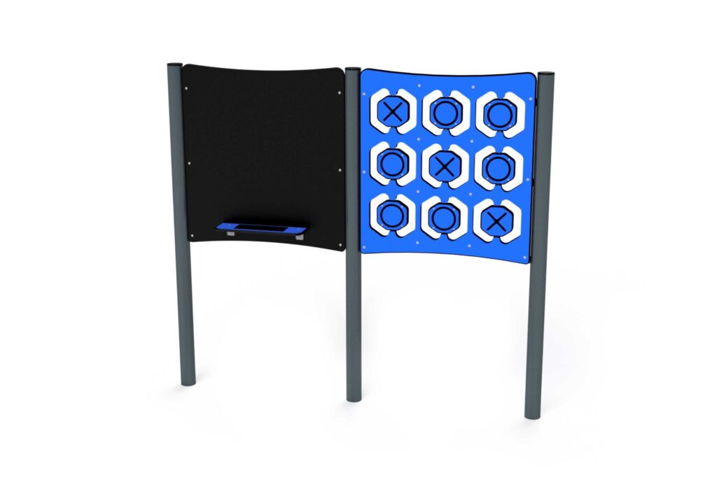 3328S Spieltafel Tic-Tac-Toe mit Kreidetafel