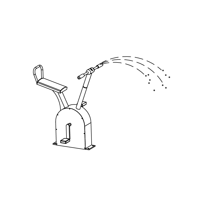 Tretpumpe
