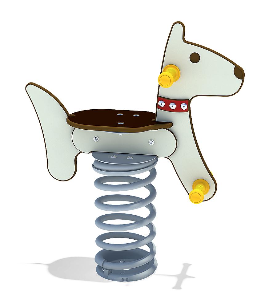 Federwippe Hund