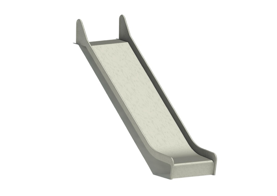 Hangrutschbahn Edelstahl, ABH 220 cm,Breite 100 cm