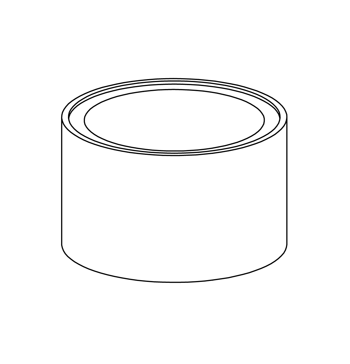 Sockelrohr