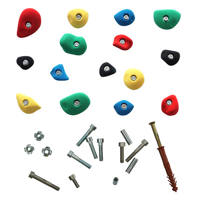 Klettergriff-Set „Mittel“
