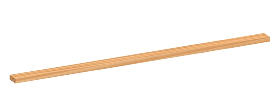 Tischlatte mit Bohrungen für Tisch 14004