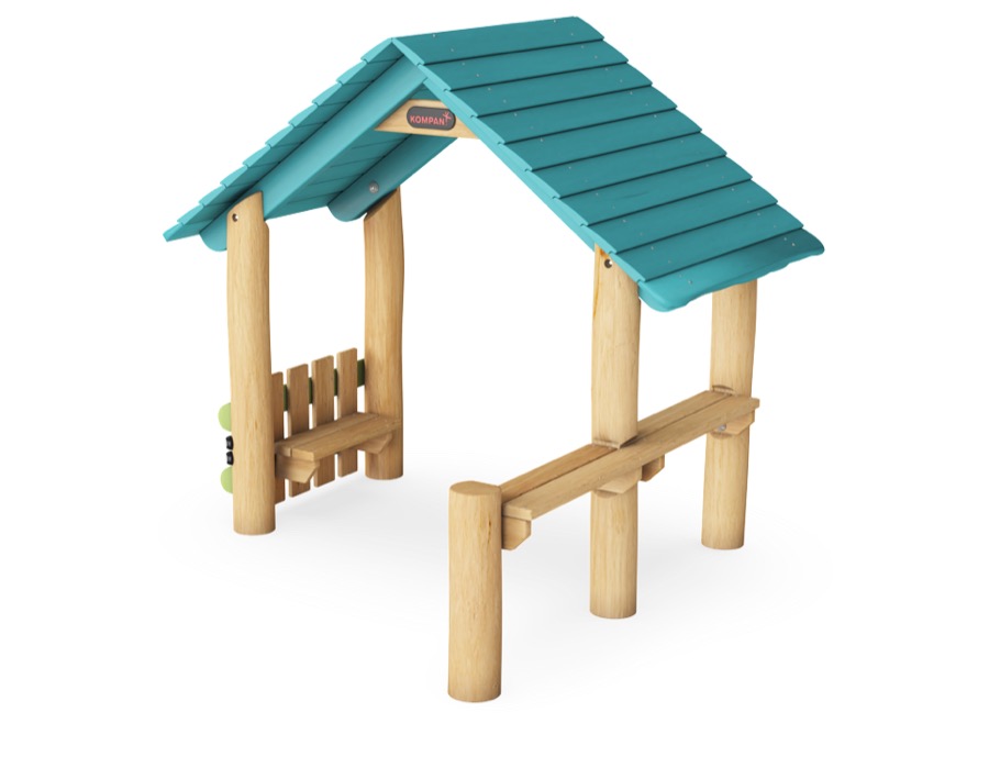Spielhütte mit Seite & Tresen NRO411