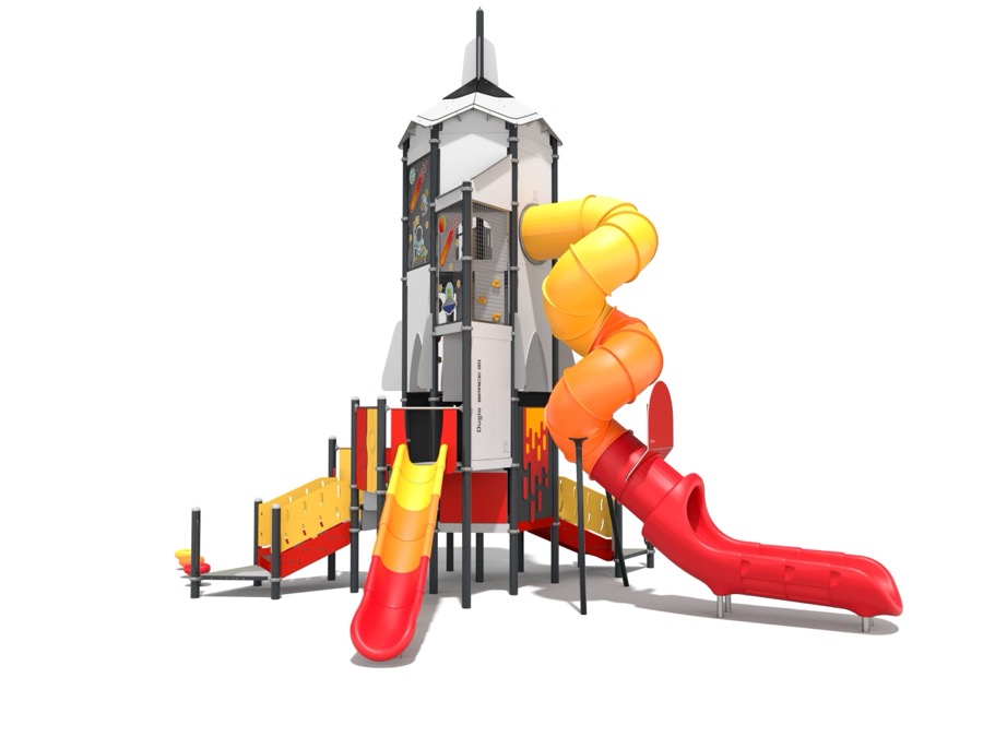 Hoher Turm für Spielplatz