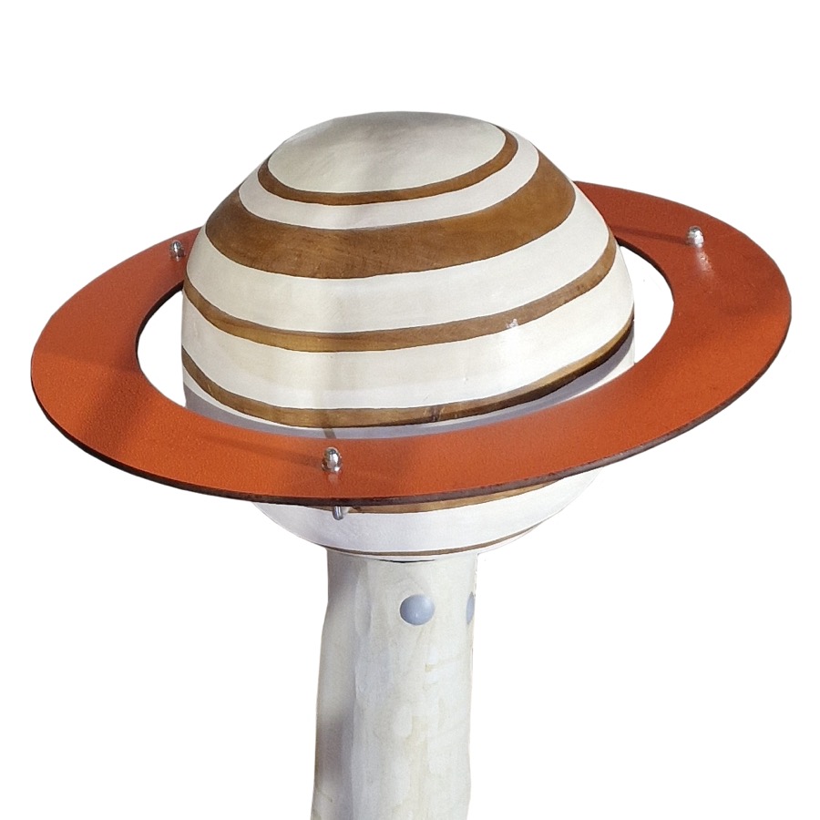 Pfostenkopf/Schnitzfigur Mars Øca.30cm -