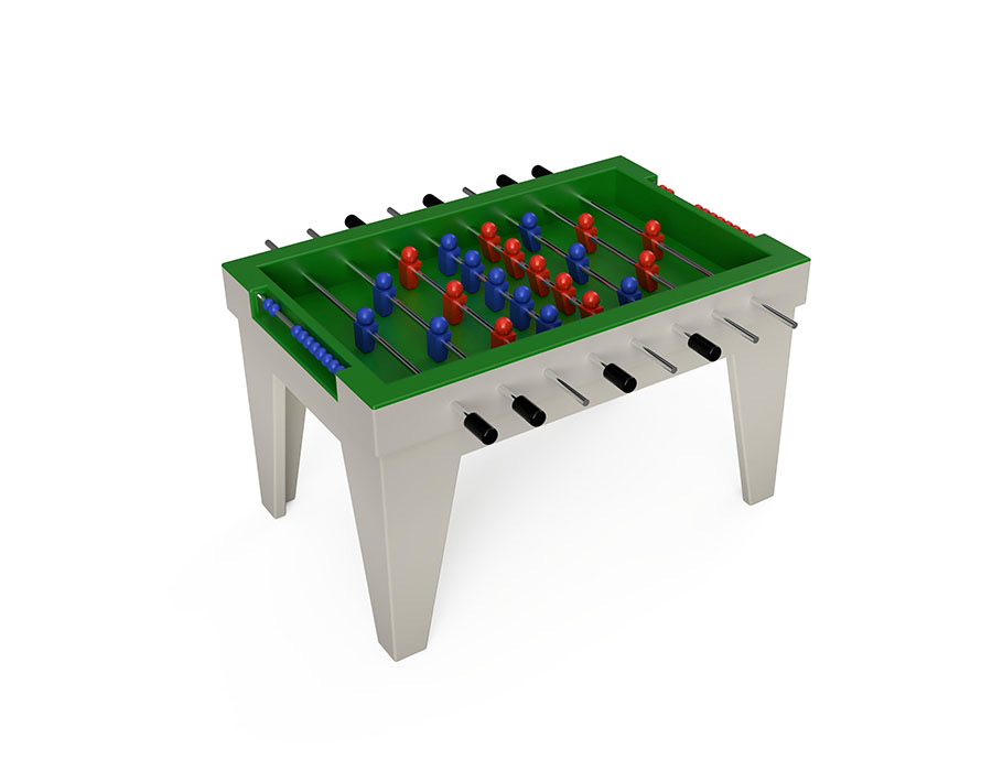 Tischfussballkasten