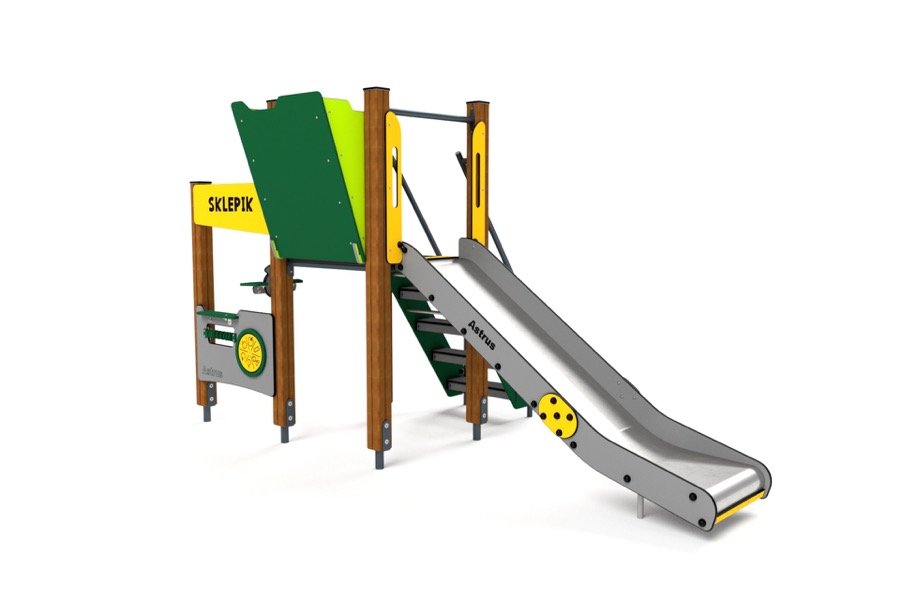 10004 Kleiner Klettertum mit Spieltheke