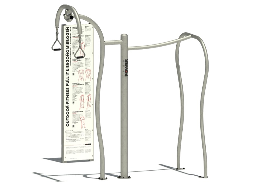 SPGM POWER® Fitness Pull it & Ergonomiebogen