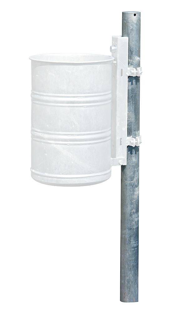 Standpfosten zu Papierkorb Metall