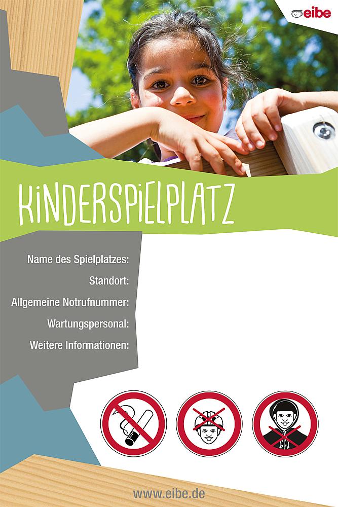 Spielplatzschild
