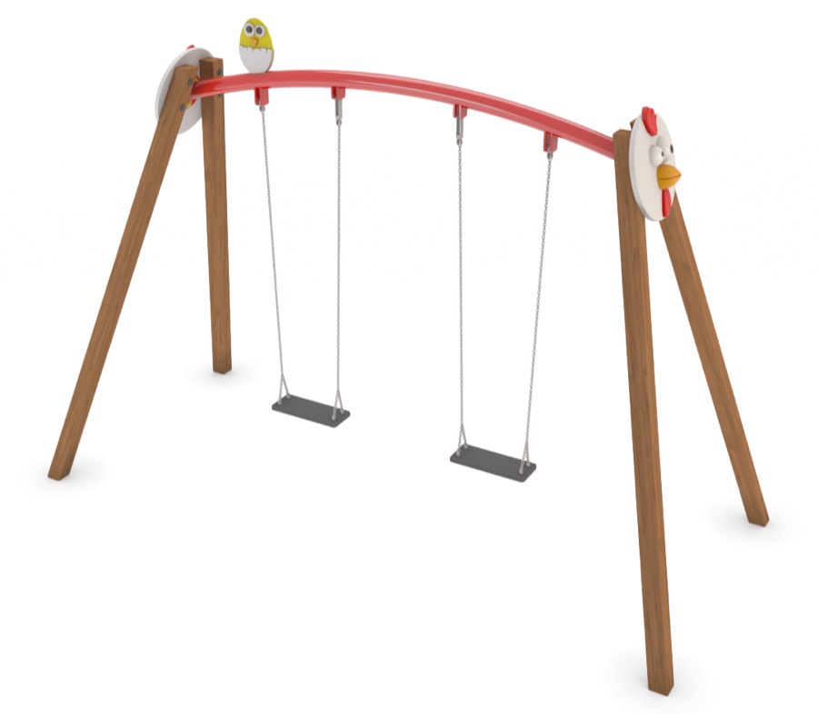 Schaukel für den Bauernhof