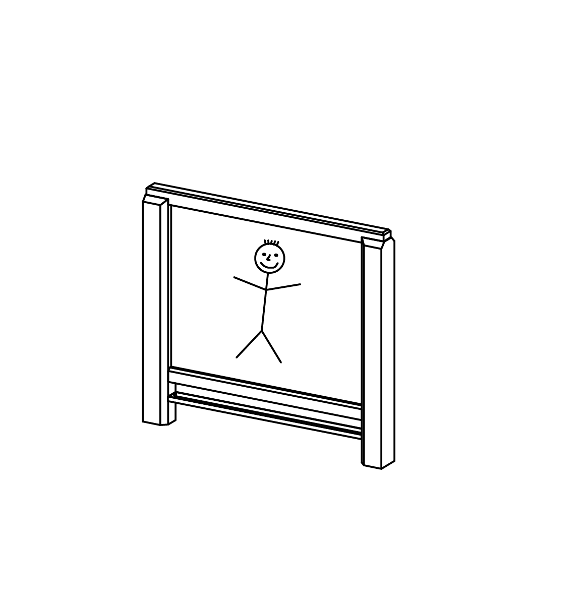 Malwand für Kleinkinder