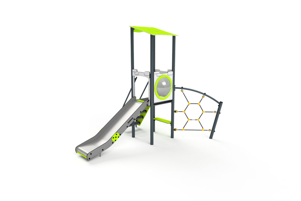 11094 Turm mit Netz und Spielwand