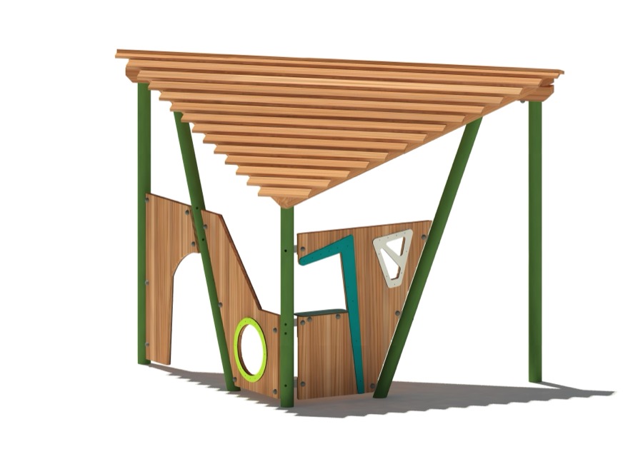 Halbes Spielhaus Forest 18202