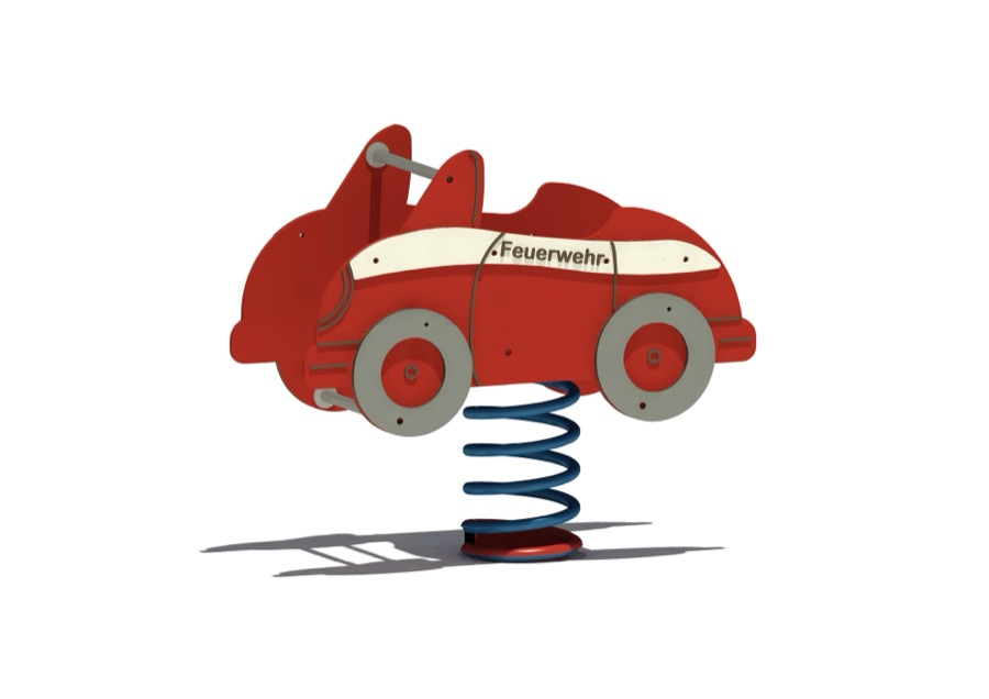 Federwippgerät Feuerwehrflitzer 1576, 1-sitzig